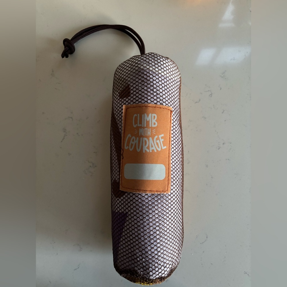 Climb with Courage Beach blanket